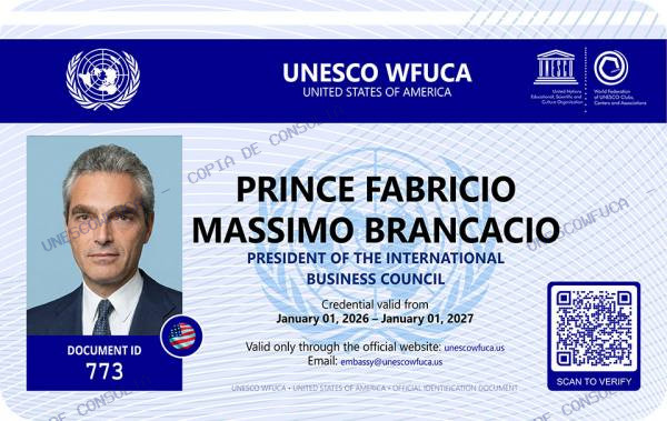 Prince Fabricio Massimo Brancacio